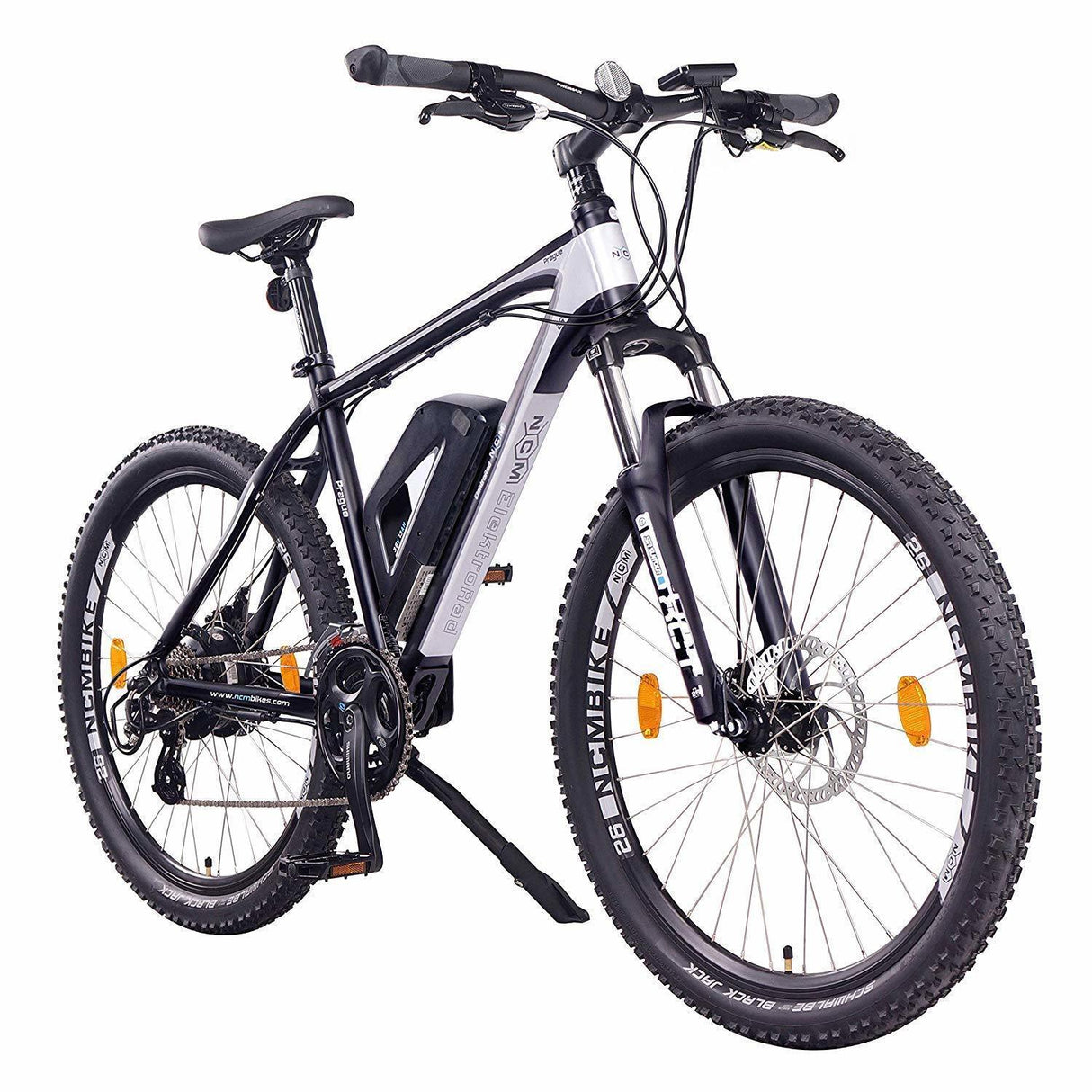 NCM Prague Electric Mountain Bike 26 - Black