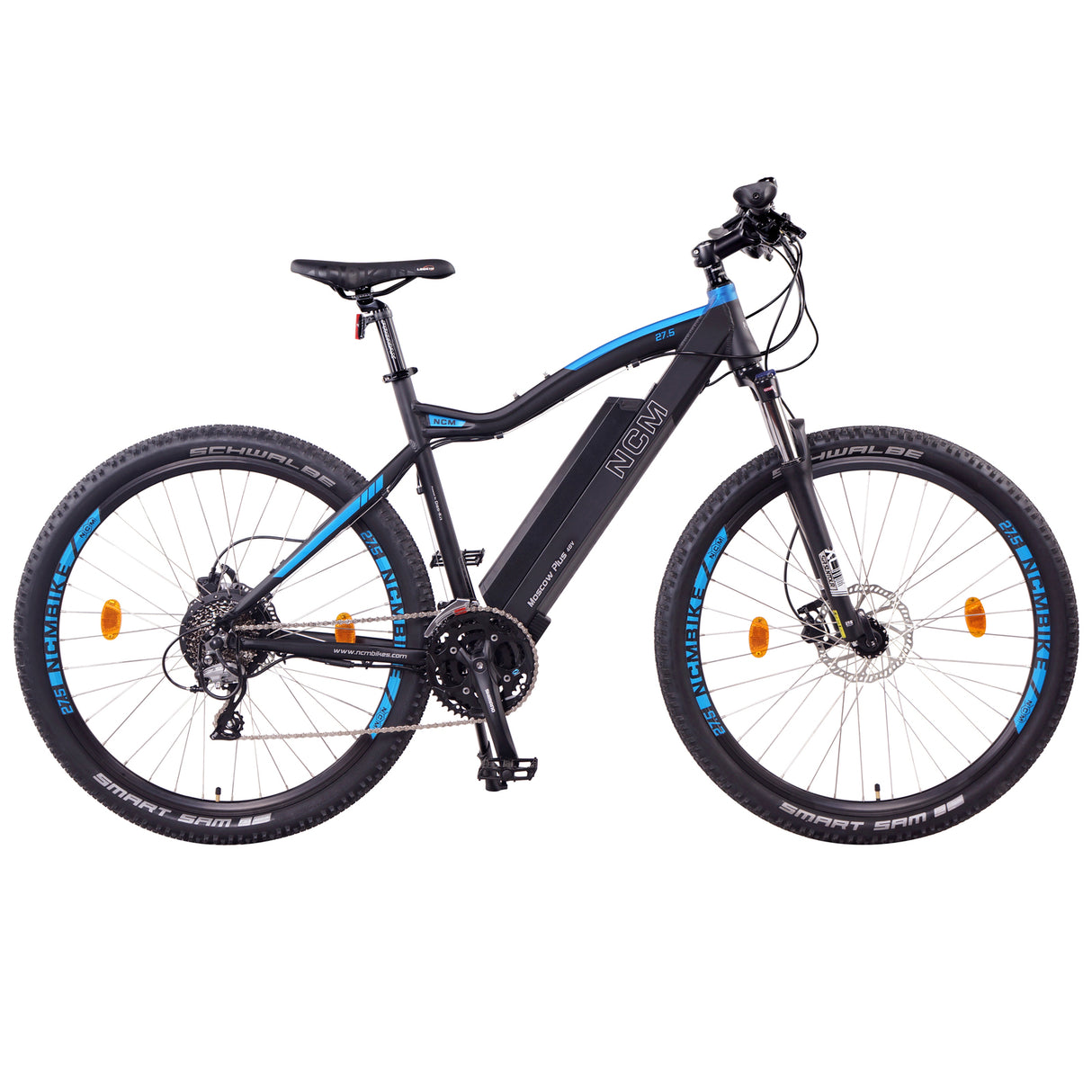 NCM Moscow Plus Electric Mountain Bike,E-Bike, 250W, E-MTB, 48V 16Ah 768Wh Battery 27.5"