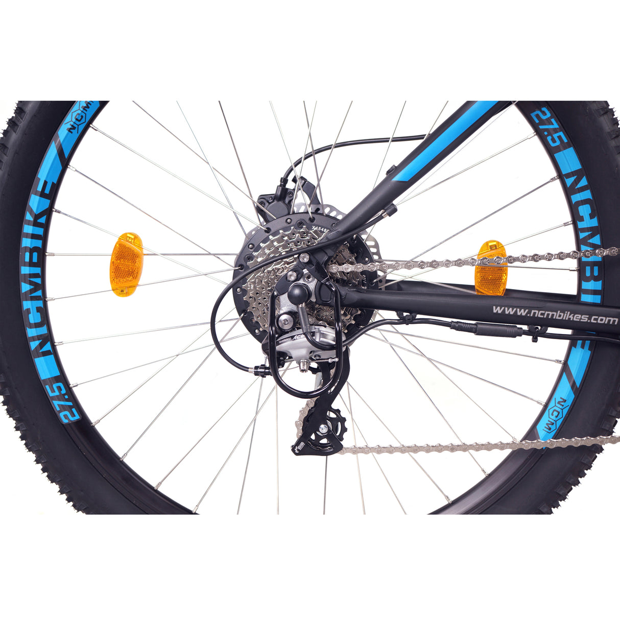 NCM Moscow Plus Electric Mountain Bike,E-Bike, 250W, E-MTB, 48V 16Ah 768Wh Battery 27.5"