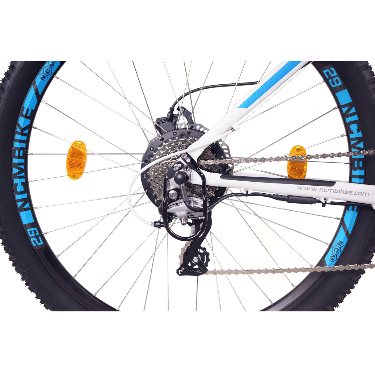 NCM Moscow Plus Electric Mountain Bike, E-Bike, 250W, E-MTB, 48V 16Ah 768Wh Battery 29"