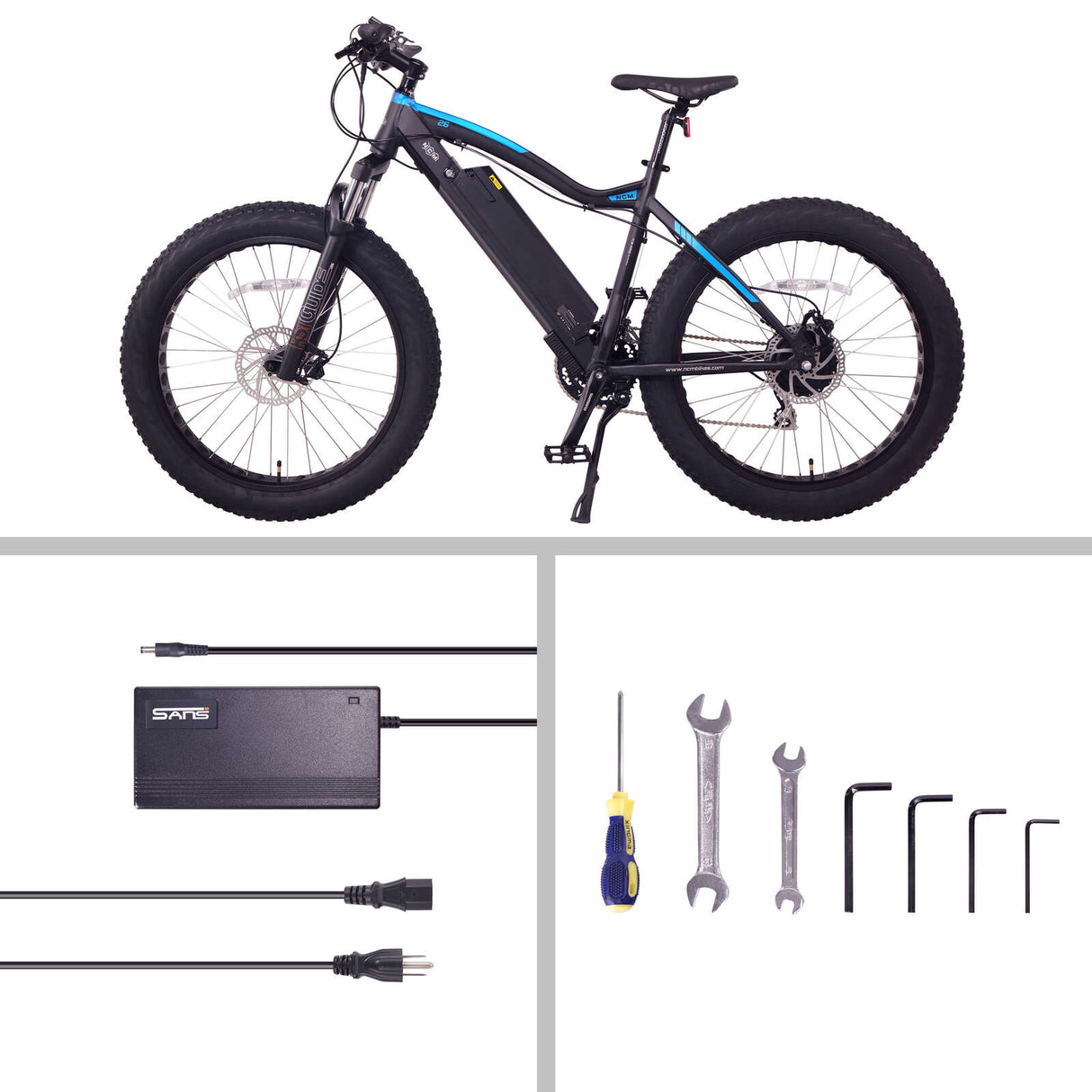 NCM Aspen Plus 48V 16Ah 250W 768Wh Fat Electric Bike
