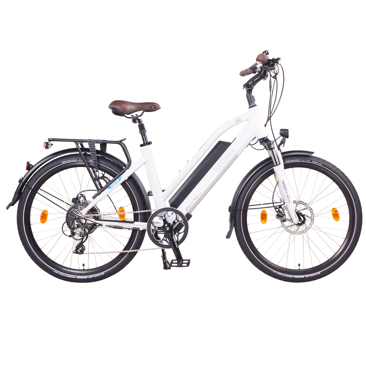NCM Milano Plus 250W 48V 16Ah 768Wh 26" City Electric Bike