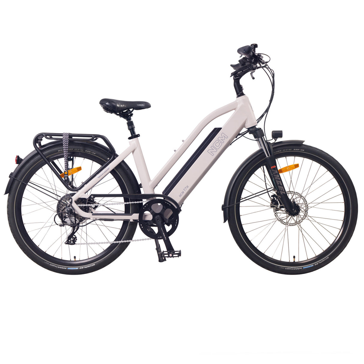 NCM T7S Step Thru Trekking E-Bike 26, 250W, 48V 19Ah 912Wh Battery