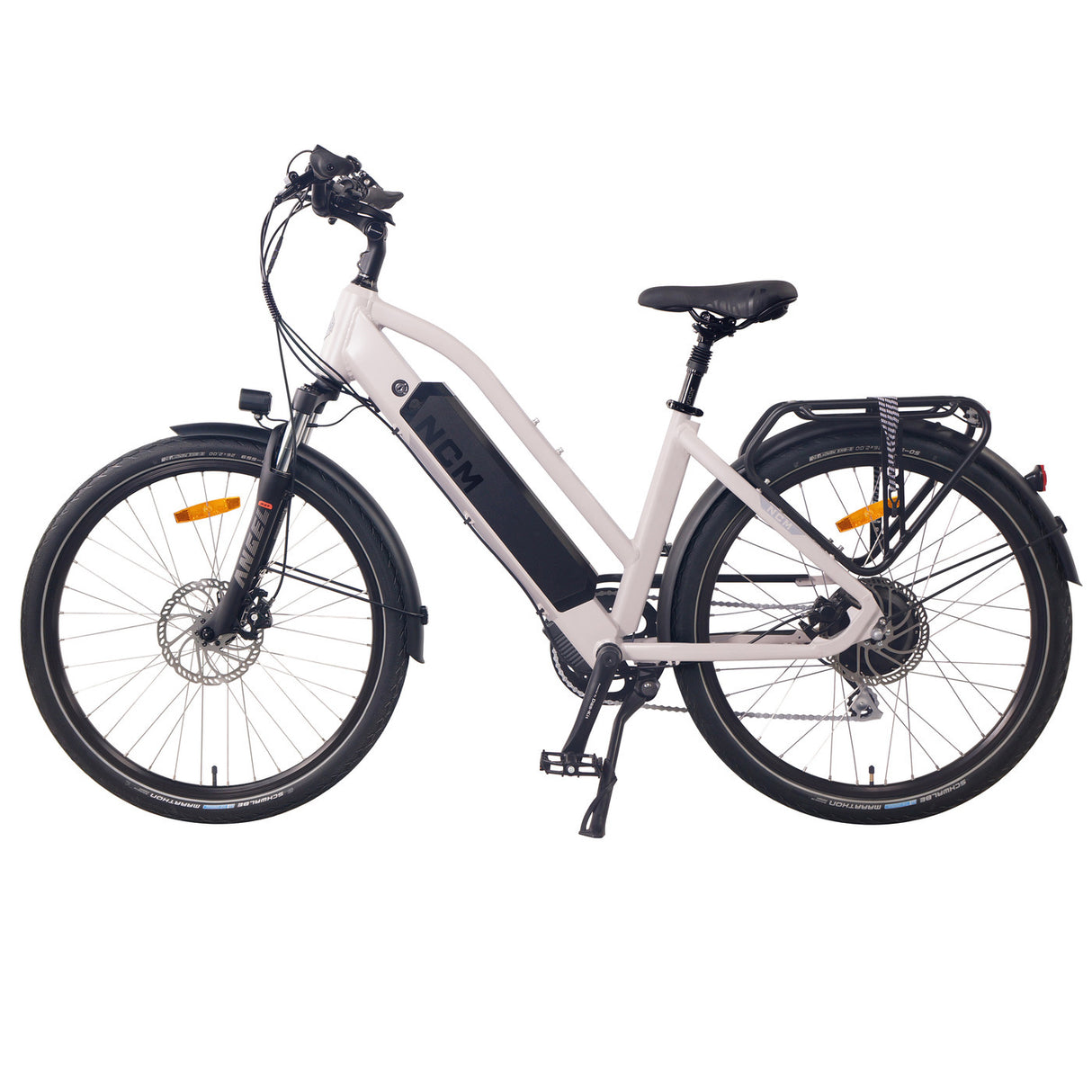 NCM T7S Step Thru Trekking E-Bike 26, 250W, 48V 19Ah 912Wh Battery