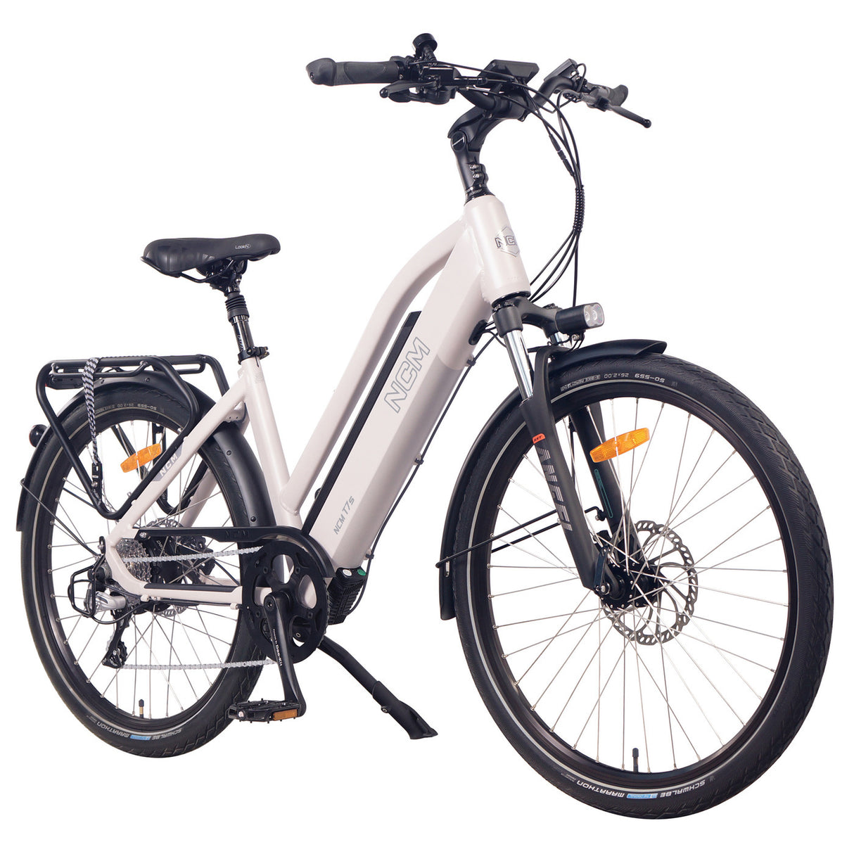 NCM T7S Step Thru Trekking E-Bike 26, 250W, 48V 19Ah 912Wh Battery
