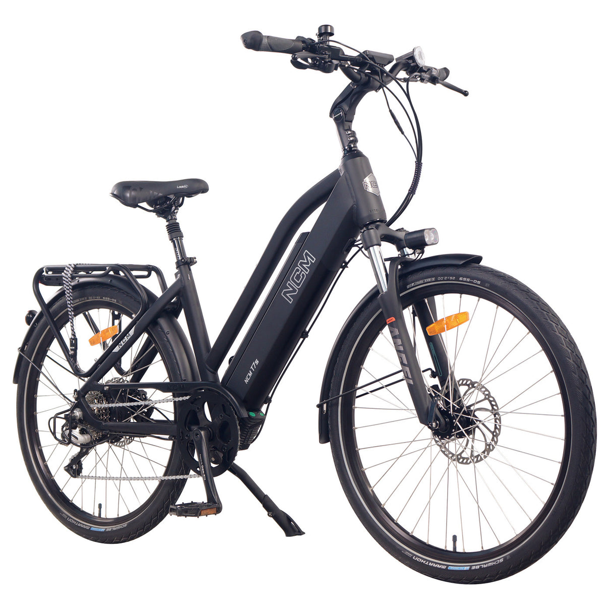 NCM T7S Step Thru Trekking E-Bike 26, 250W, 48V 19Ah 912Wh Battery