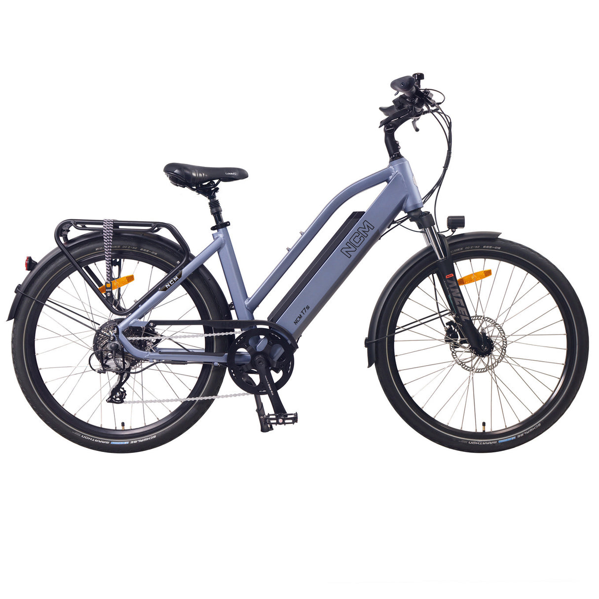 NCM T7S Step Thru Trekking E-Bike 26, 250W, 48V 19Ah 912Wh Battery