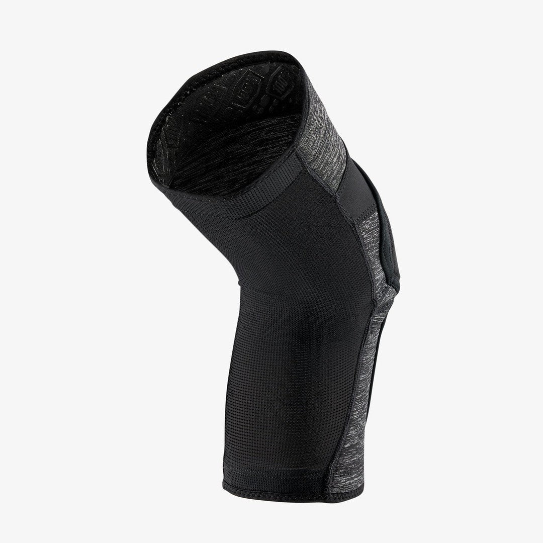 100 Percent RIDECAMP Knee Guards Heather Grey/Black