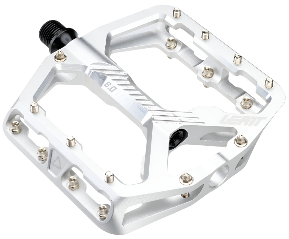 Leatt 6.0 All Mtn Flat Pedal Wide Silver