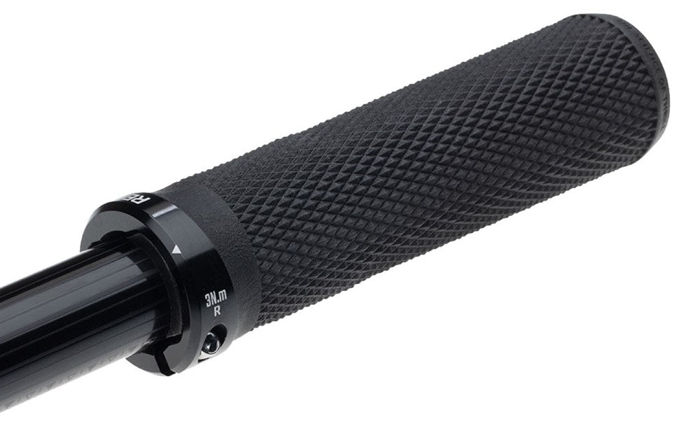 Leatt ReaFlex 6.0 Diamond Thin 29mm Black Grips