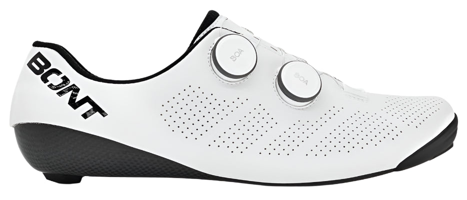 BONT Riot+ 24 Wide Fit Carbon Road Shoes White