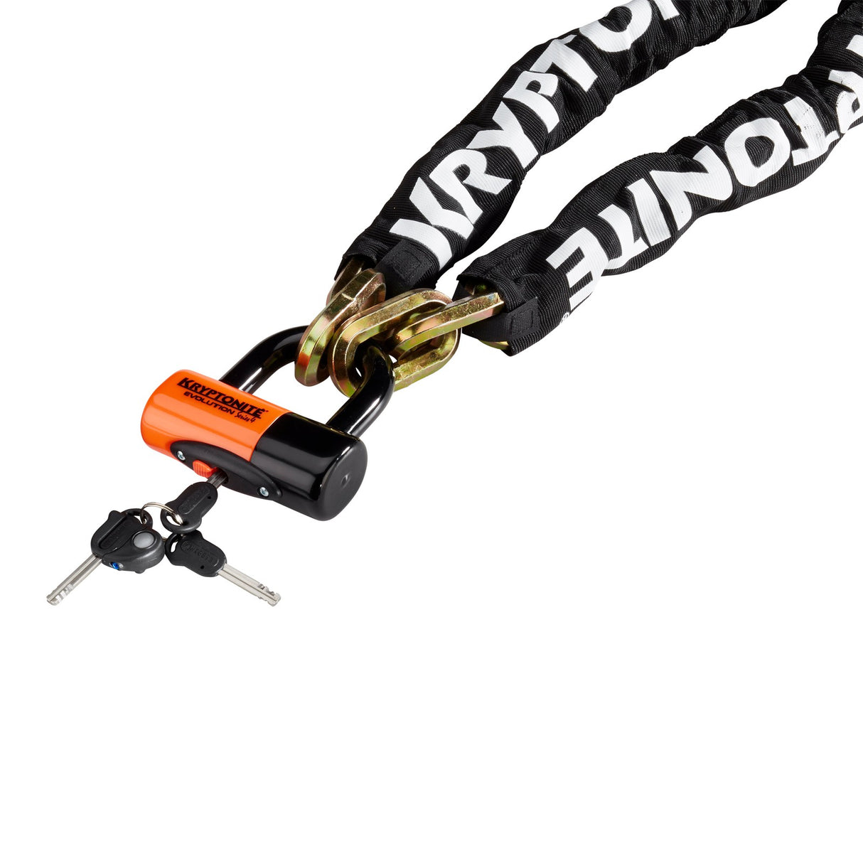 Kryptonite New York 1210 Chain Lock 12mmx100cm w/EV Disc Black
