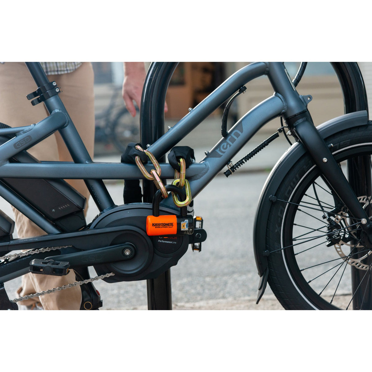 Kryptonite New York 1210 Chain Lock 12mmx100cm w/EV Disc Black