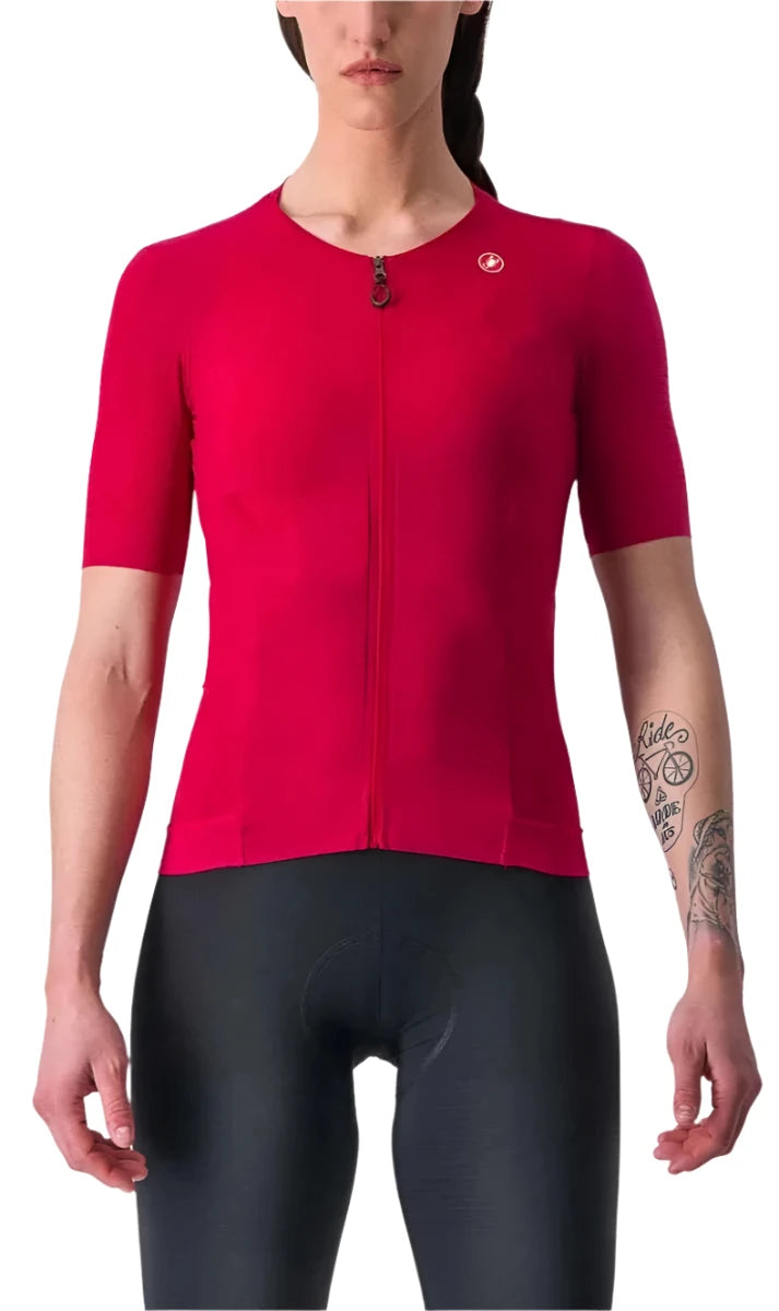CASTELLI PREMIO JERSEY PERSIAN RED FRONT