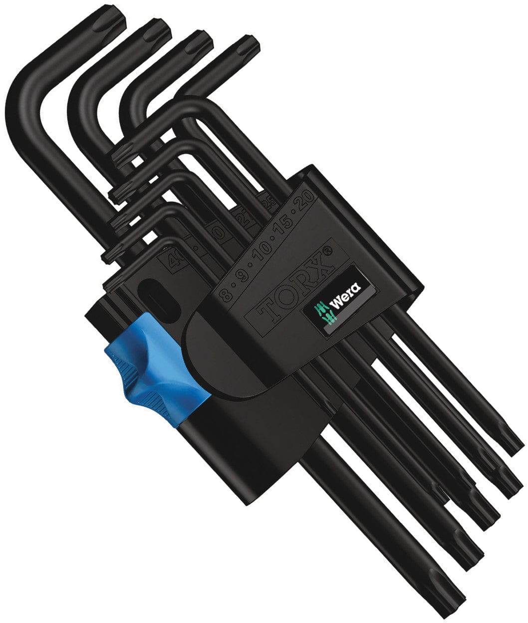 Wera 967/9 TORX L-Key Set w/Holding Function
