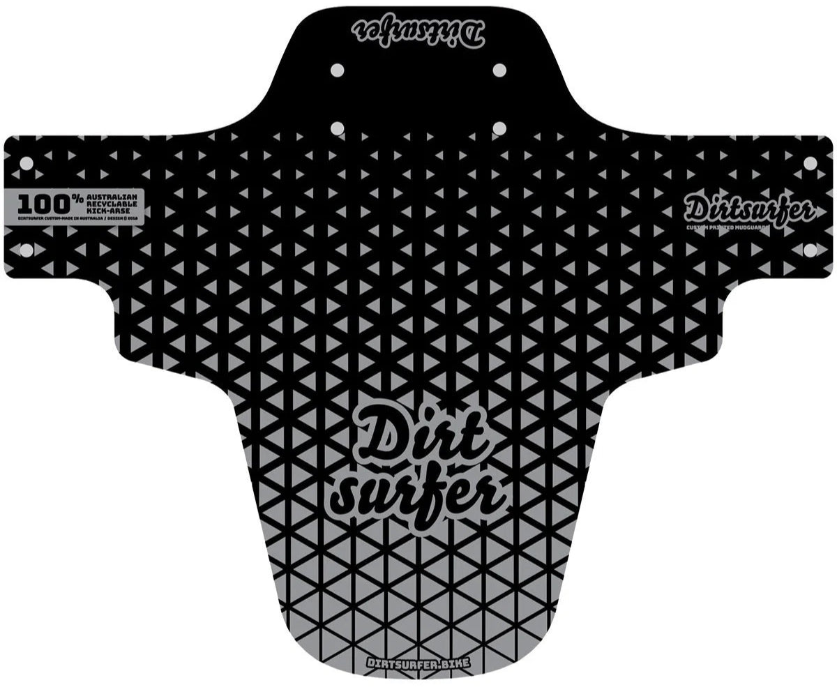 Dirtsurfer Mudguard - Speedgrid Silver