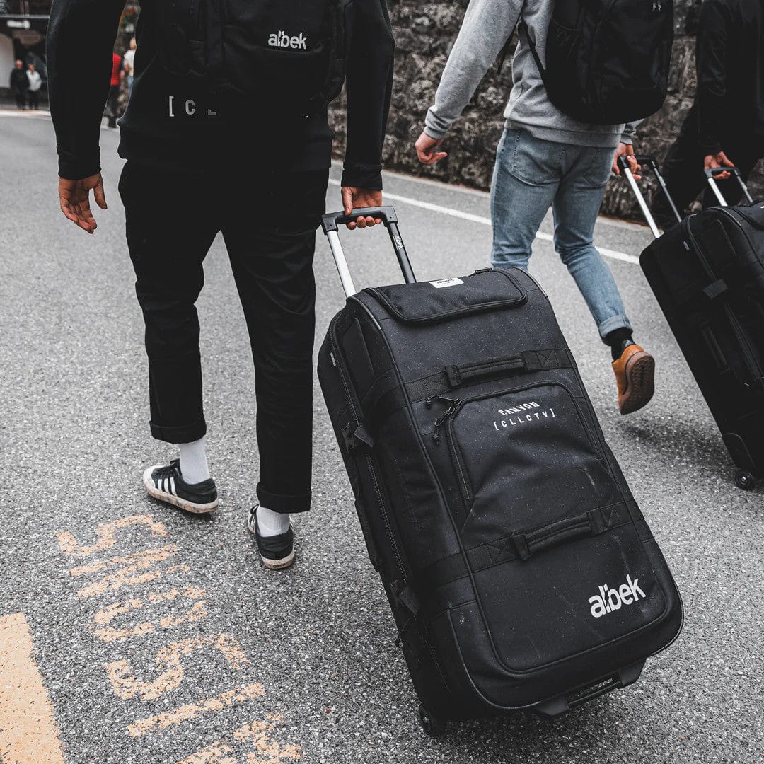 ALBEK Long Haul 100L Travel Bag Checked Covert Black