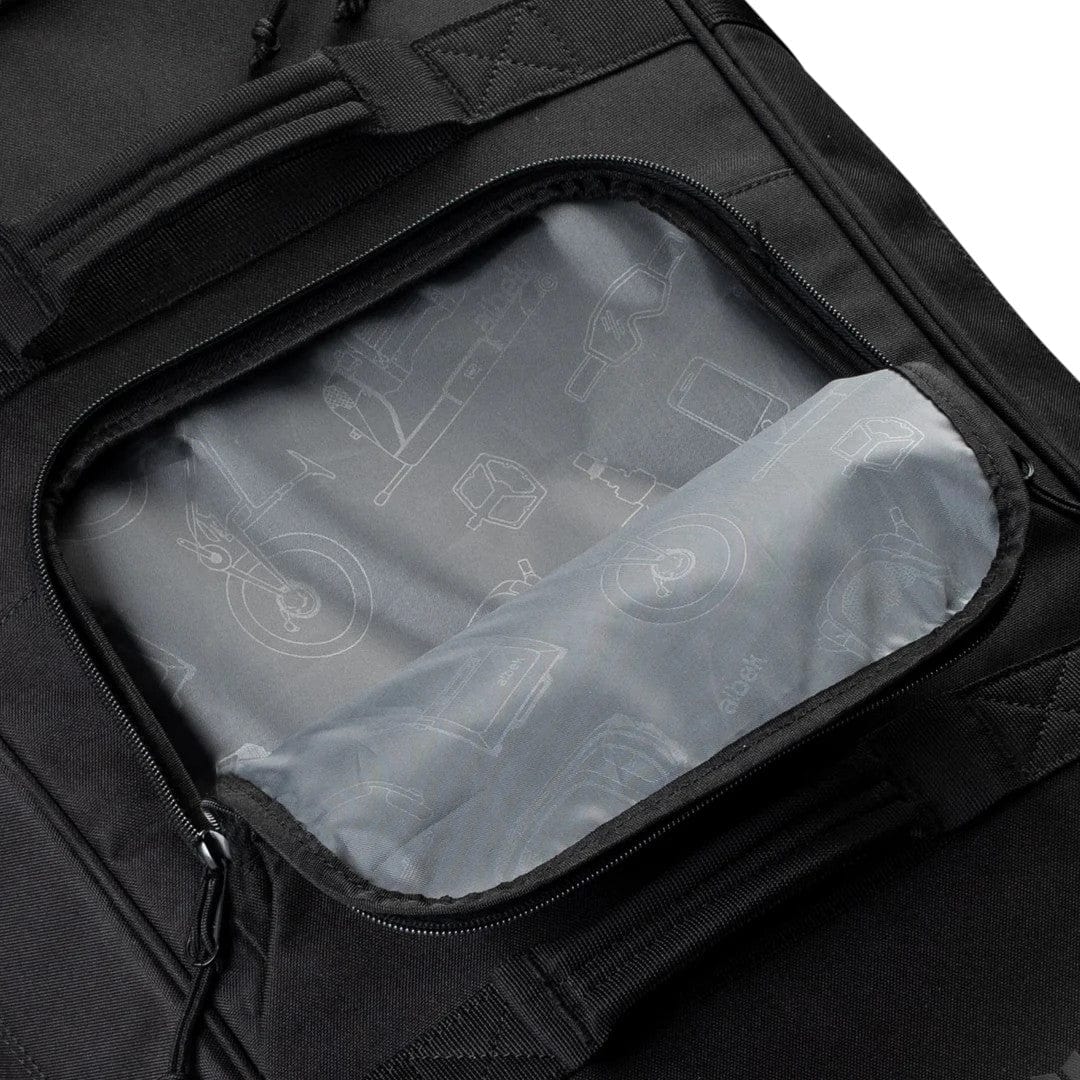 ALBEK Long Haul 100L Travel Bag Checked Covert Black