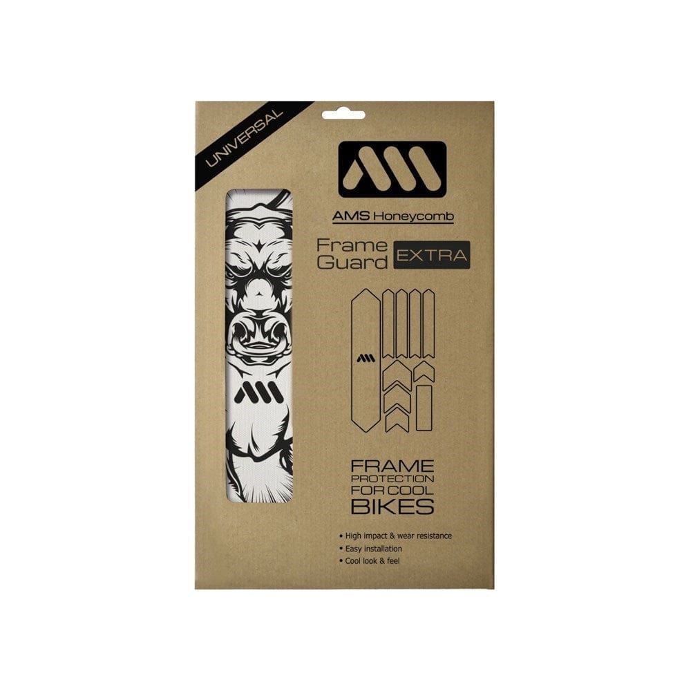 All Mountain Style Ams Xl Extra Frame Protection Wrap Black / Bull