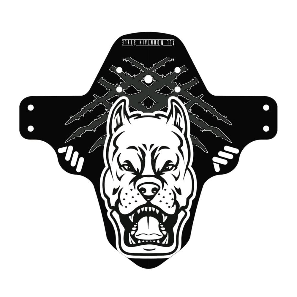 All Mountain Style Ams Mud Guards White / Pitbull