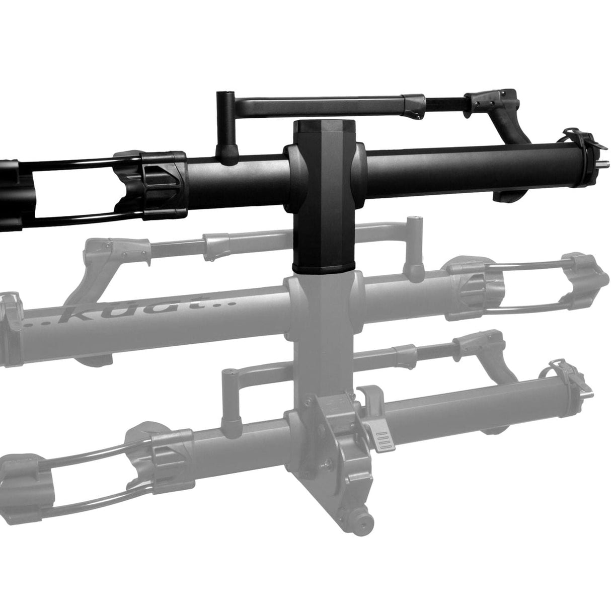 Kuat NV Add-On 2.0 2 inch - Grey Metallic & Orange Anodized 1 Bike