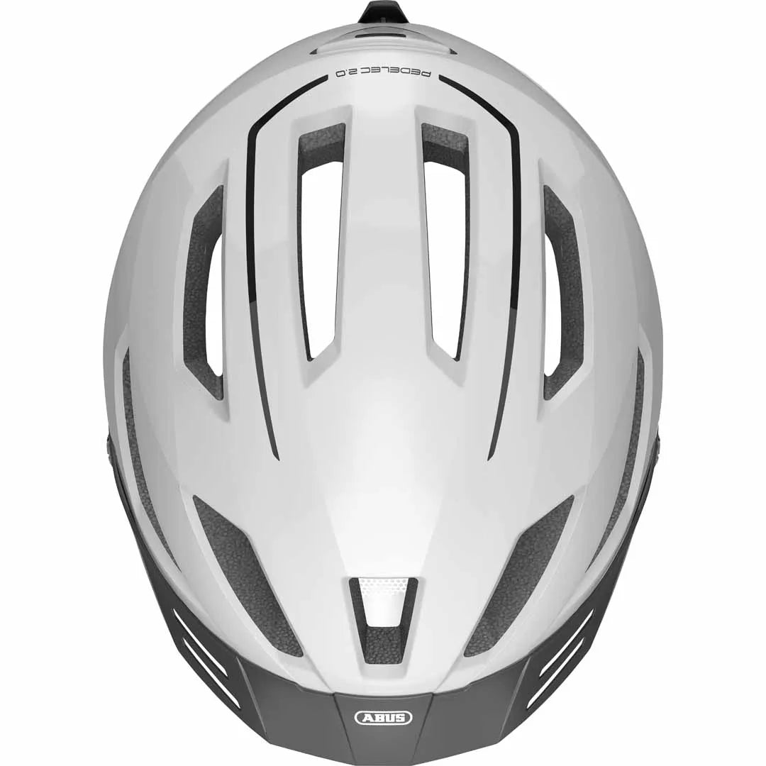 ABUS PEDELEC 2.0 Helmet pearl white Top