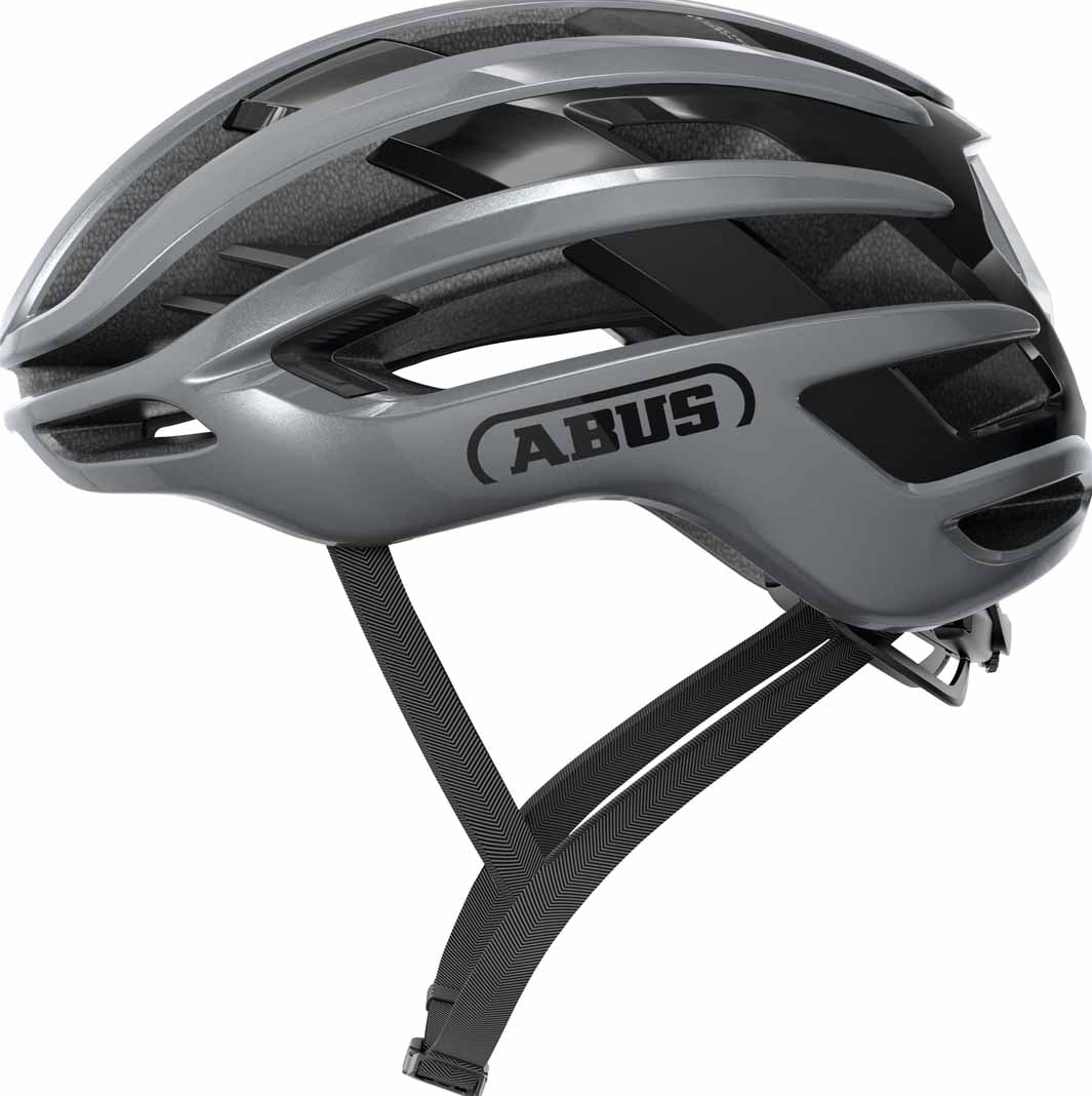 Abus Airbreaker 2.0 Graphite Silver Helmet
