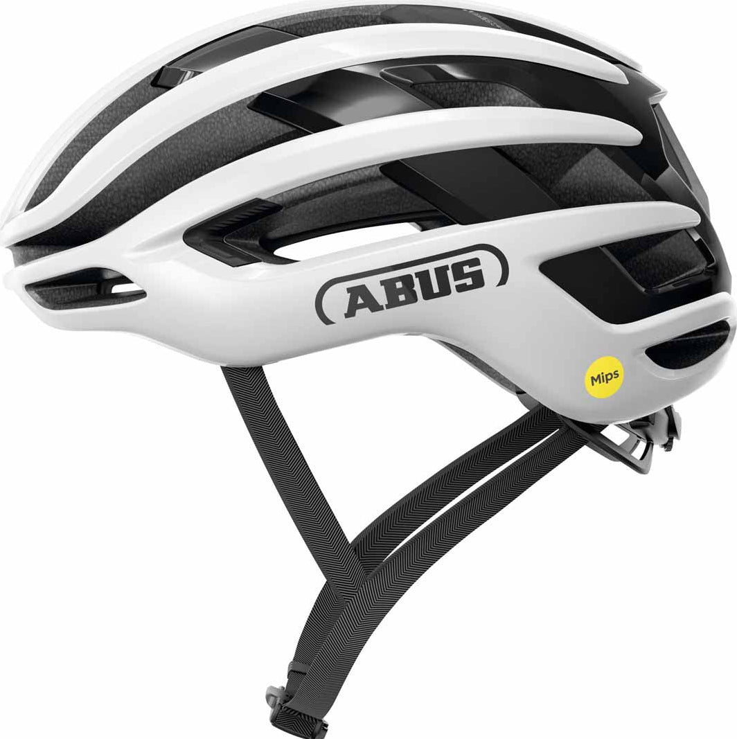 Abus AirBreaker 2.0 MIPS Helmet Shiny White