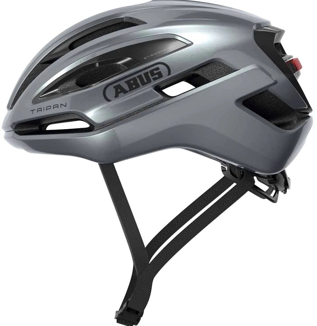 Abus Taipan LED Graphite Silver Lock