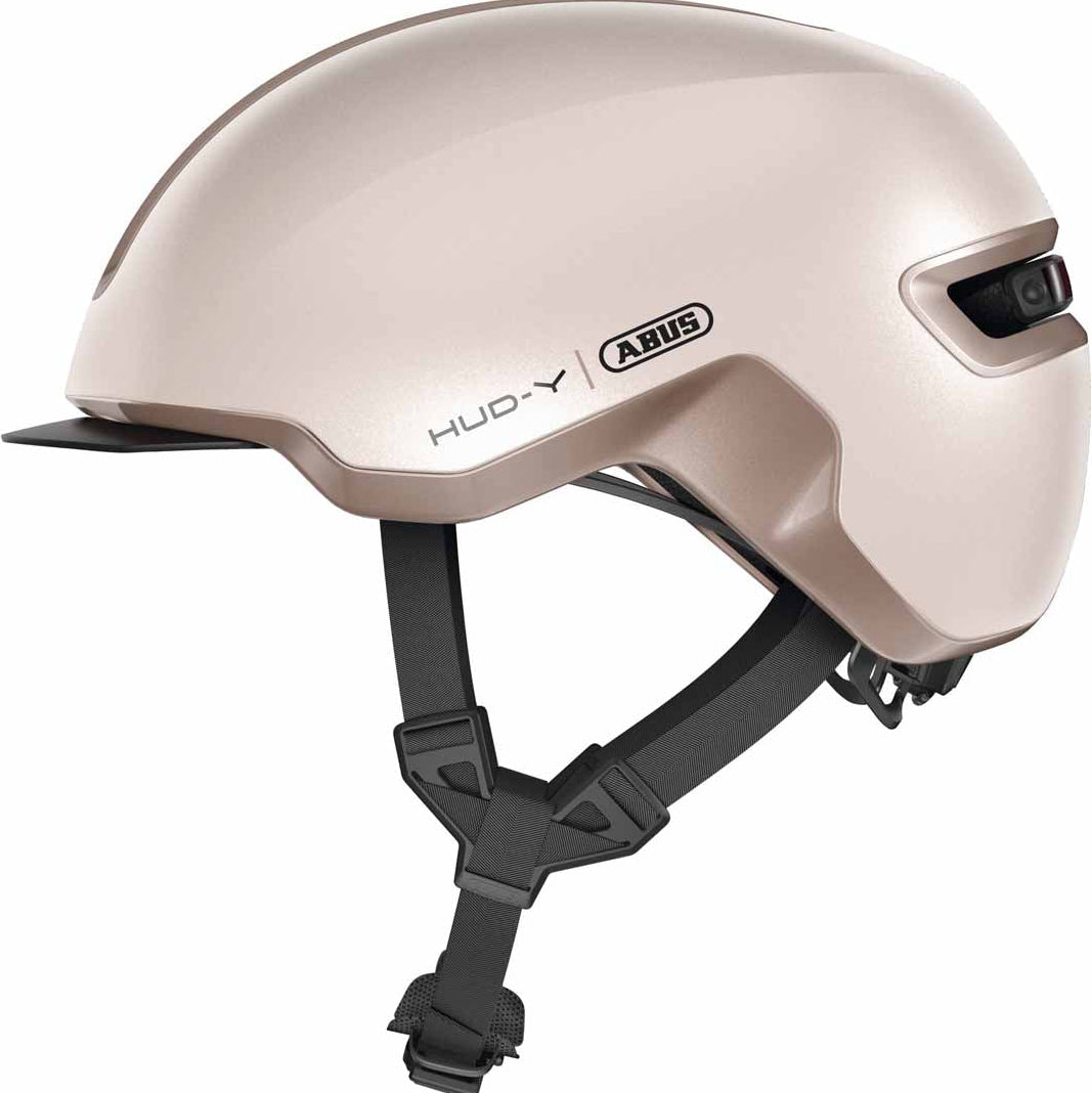 Abus HUD-Y Champagne Gold Helmet