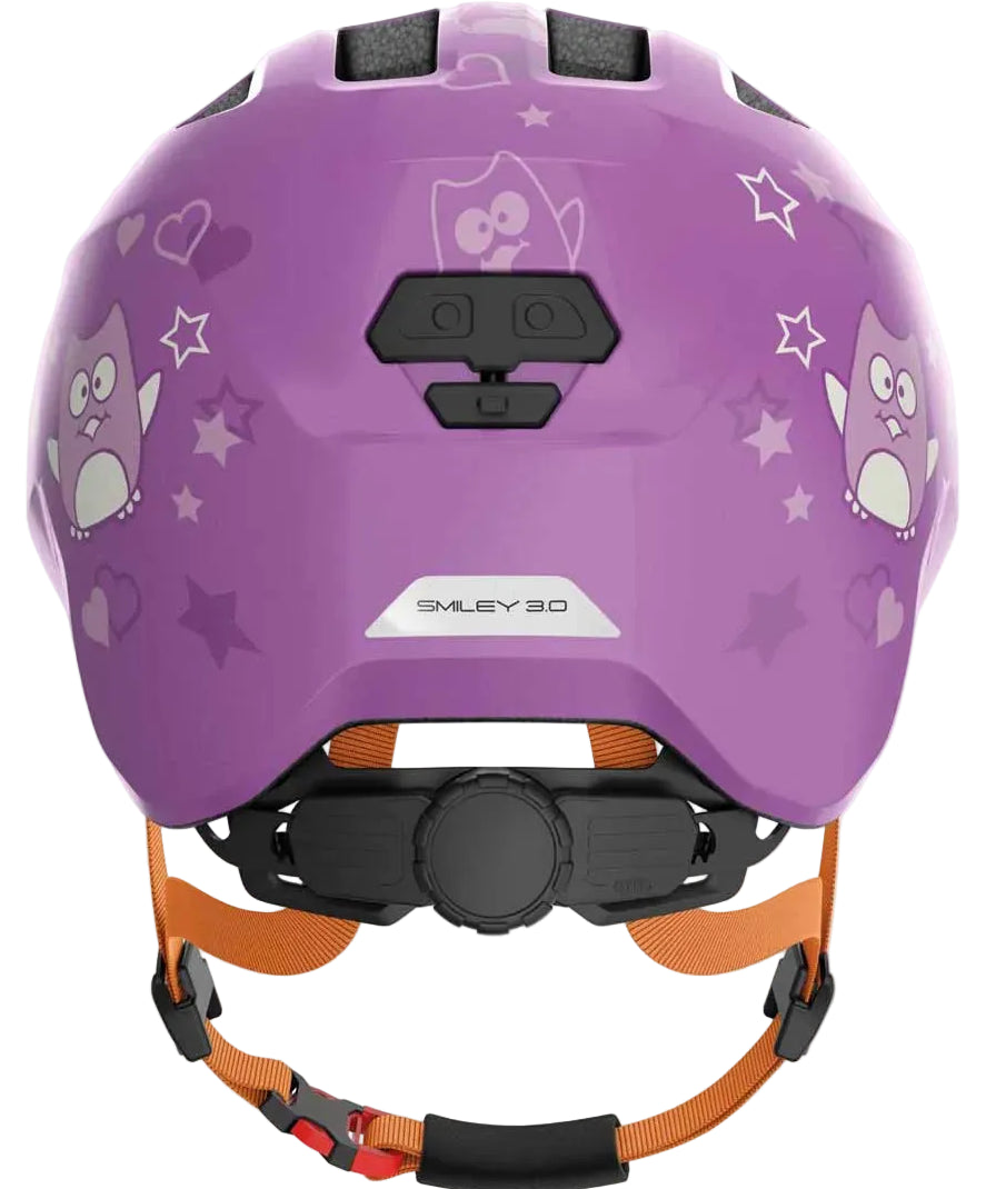 Abus Smiley 3.0 Purple Star Kids Helmet