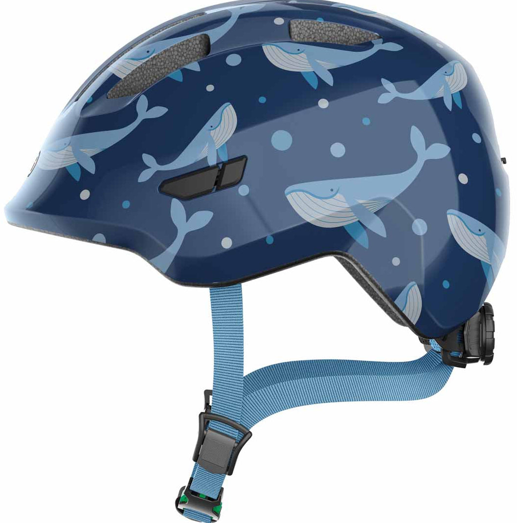 Abus Smiley 3.0 Blue Whale Kids Helmet