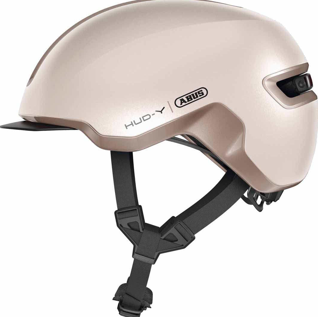Abus HUD-Y Champagne Gold Helmet