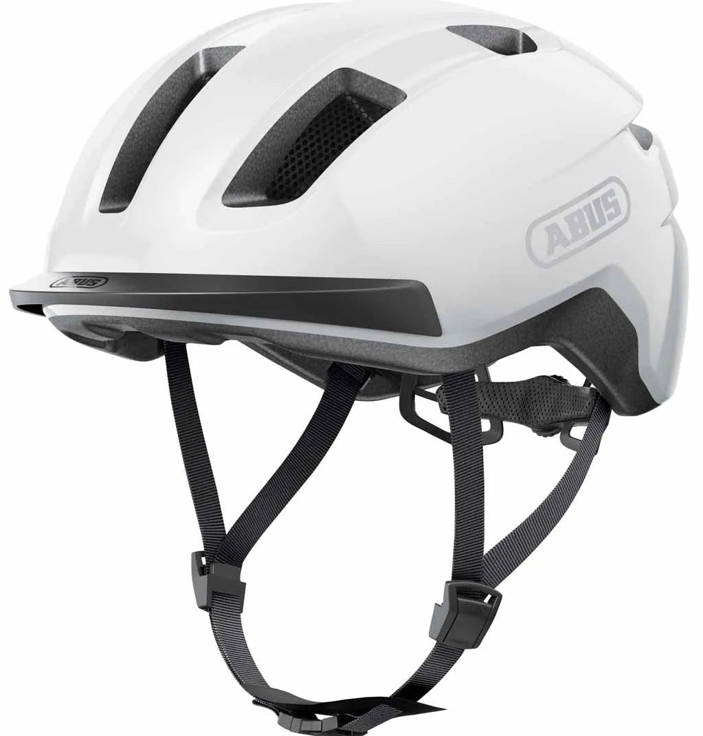 Abus PURL-Y Shiny White Helmet