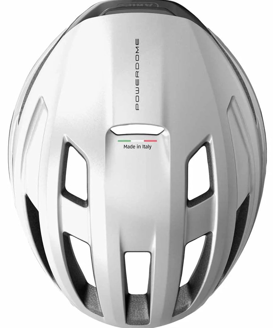 Abus PowerDome Gleam Silver Helmet