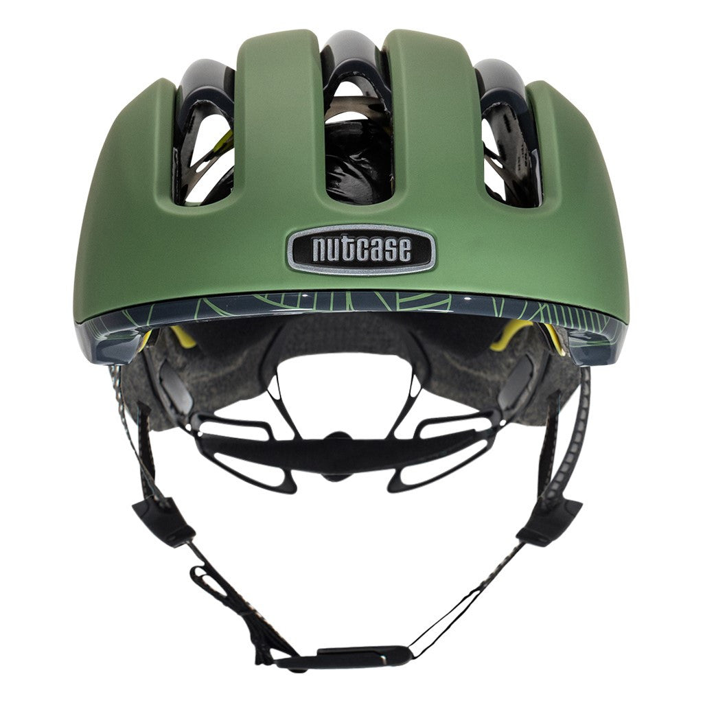 Nutcase Vio Adventure MIPS Helmet Bahous Green