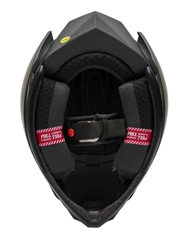 Fox Full-10 MIPS Solid Black Helmet