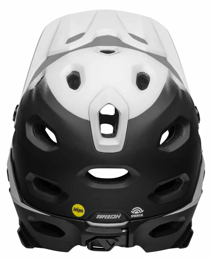 Bell SUPER DH SPHR Matte Black/White Helmet