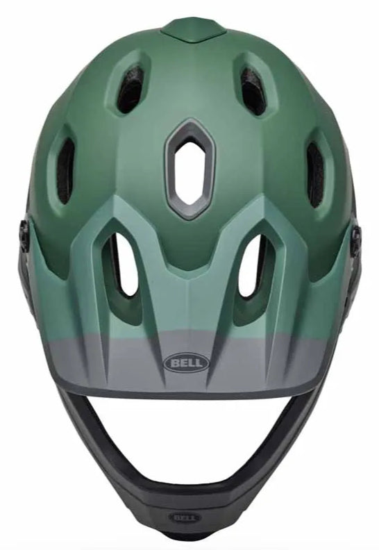 Bell SUPER DH SPHR Matte Green Helmet