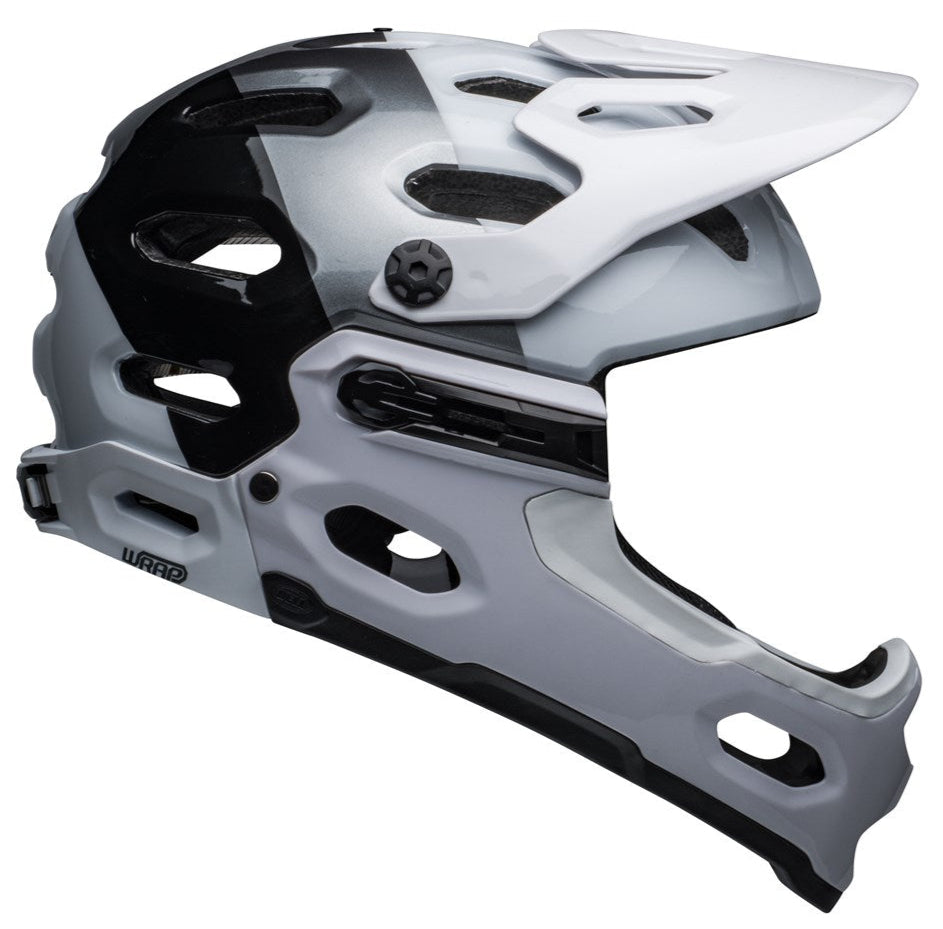 Bell Super 3R MIPS White/Black Large Helmet - Clearance