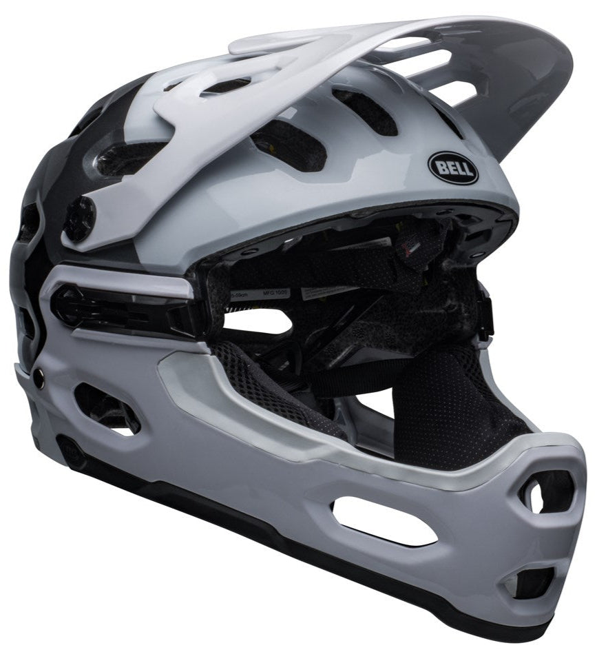 Bell Super 3R MIPS White/Black Large Helmet - Clearance