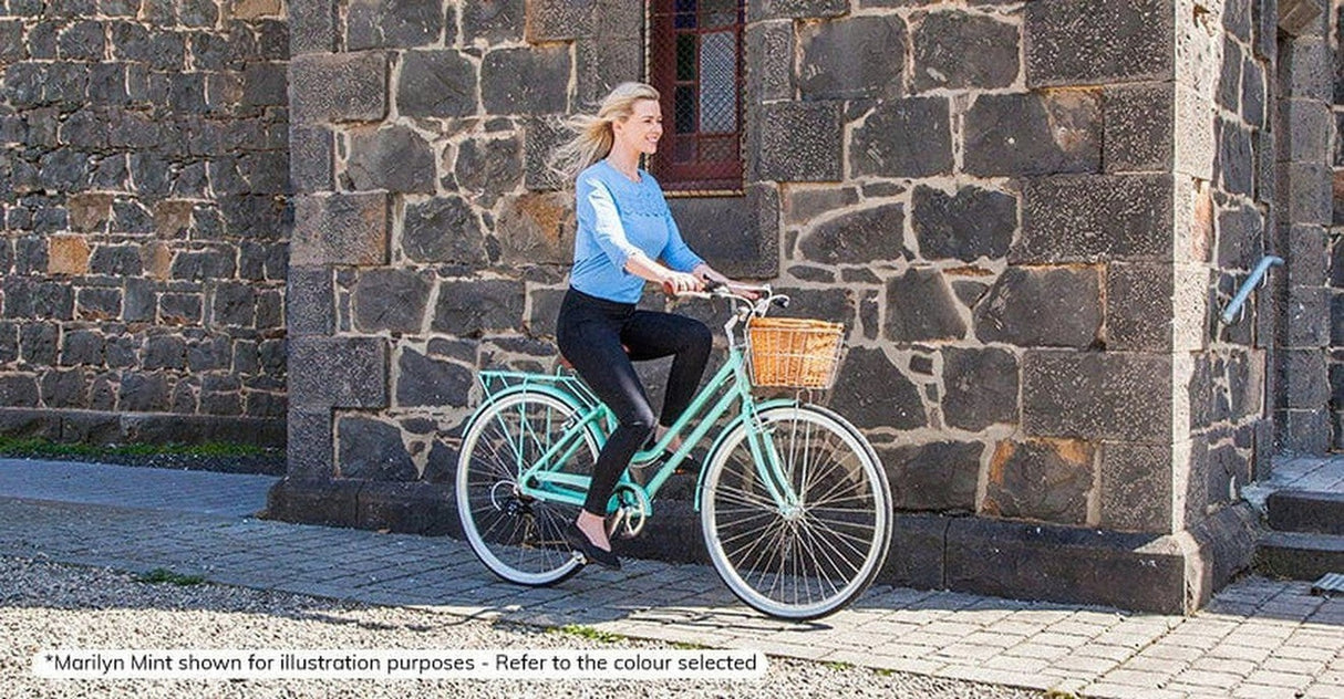 XDS Marilyn 700c Ladies 7 Speed Vintage Bike Pale Blue