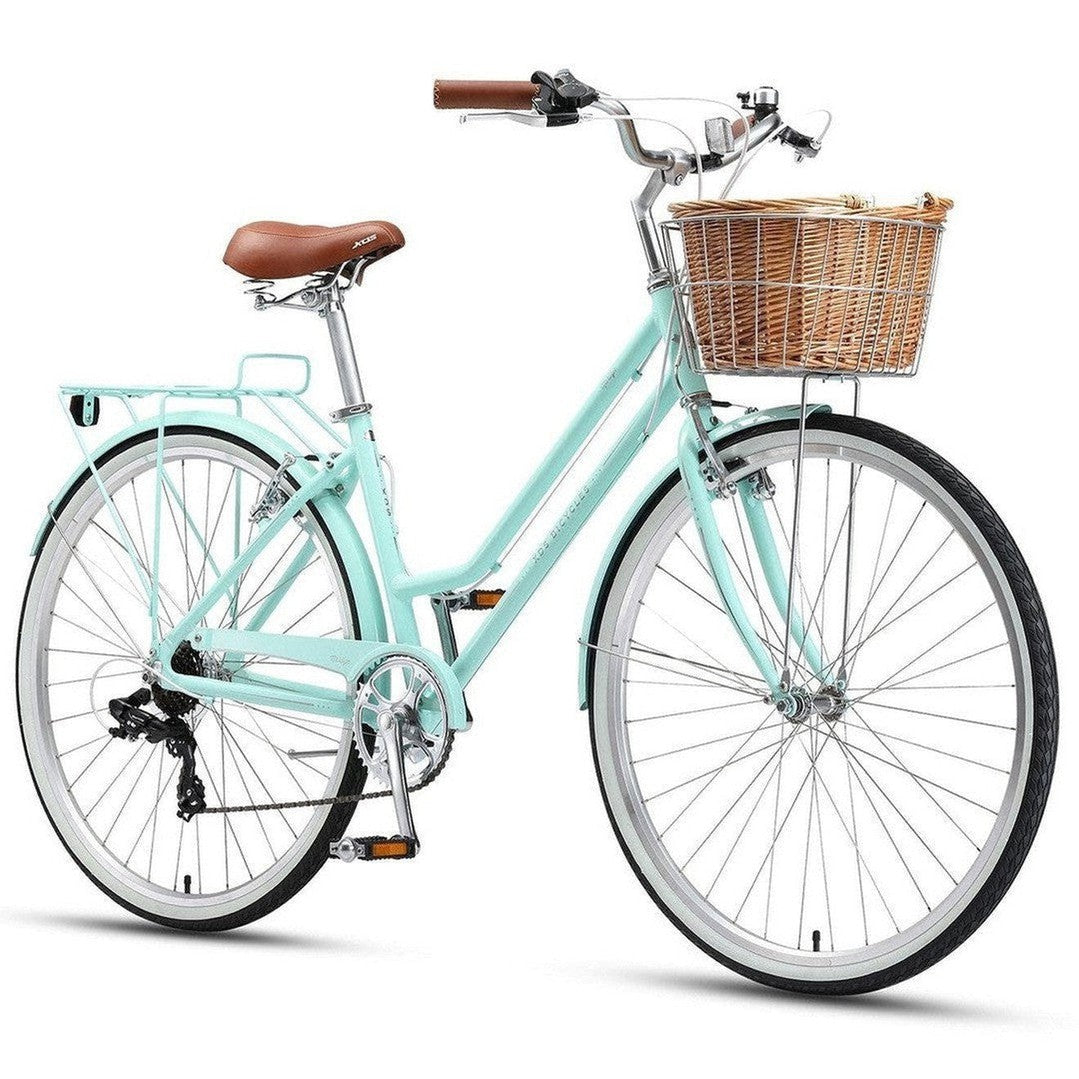 XDS Marilyn 700c Ladies 7 Speed Vintage Bike Pale Mint