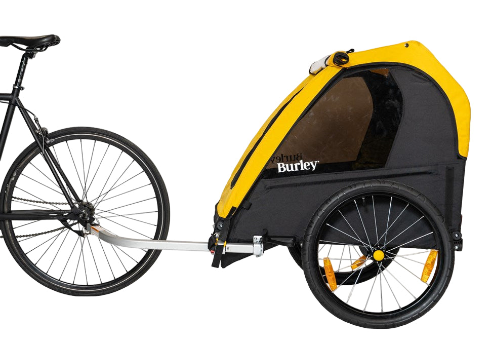 Burley Bee Double Yellow 2023 Bike Trailer