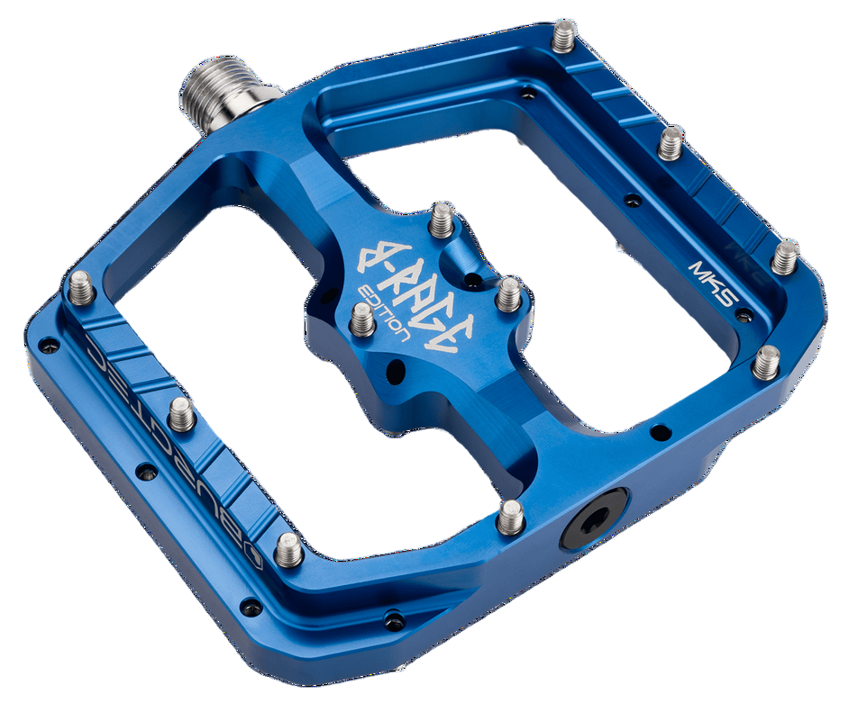 Burgtec Penthouse Flat MK5 B-Rage Edition Bike Pedals