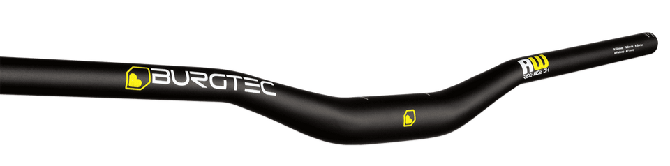 Burgtec Ride Wide DH Alloy Handlebar - 35mm Clamp - 30mm Rise