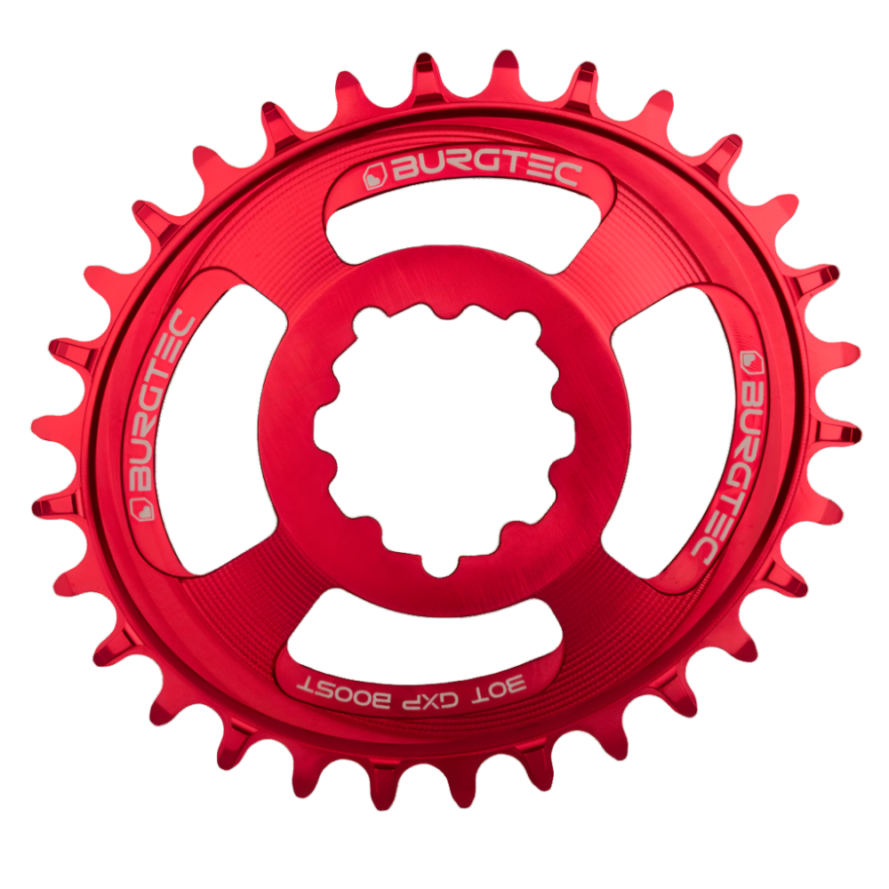 Burgtec Thick-Thin GXP 3mm Offset Direct Mount Oval Chainring