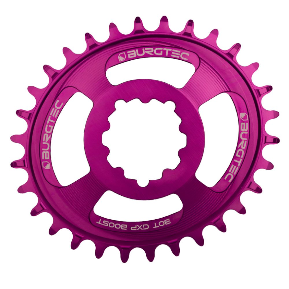 Burgtec Thick-Thin GXP 3mm Offset Direct Mount Oval Chainring