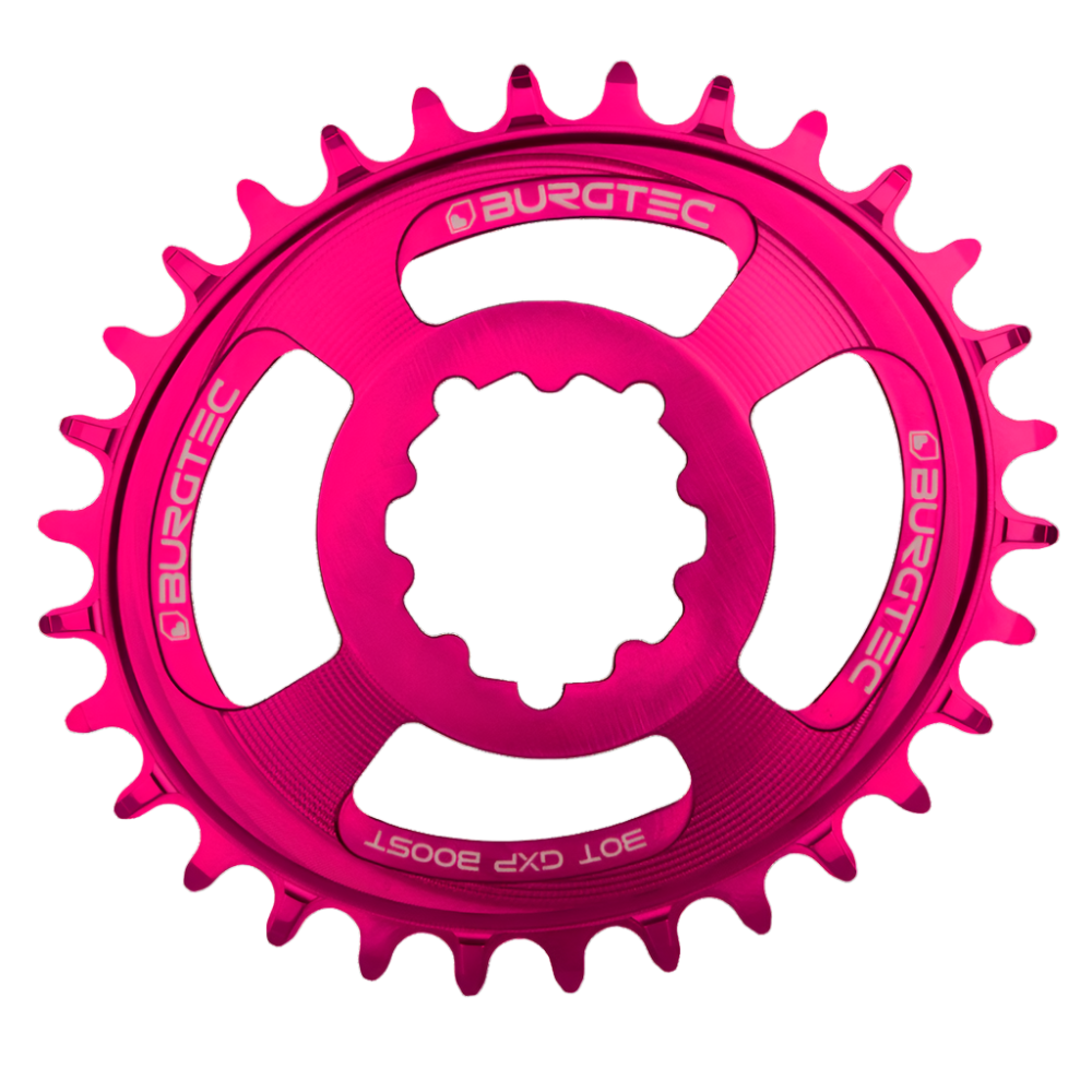Burgtec Thick-Thin GXP 3mm Offset Direct Mount Oval Chainring