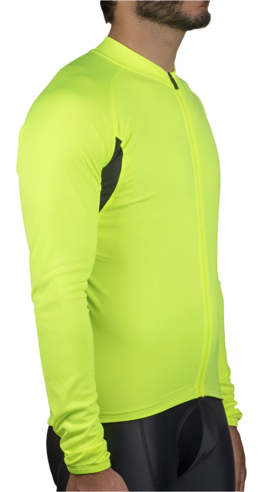 Bellwether Sol-Air Men's L/S Jersey UPF 40+ Hi-Vis